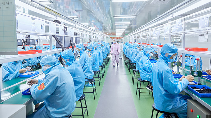 Shenzhen MIWU Industrial company with limited liability প্রস্তুতকারকের উত্পাদন লাইন