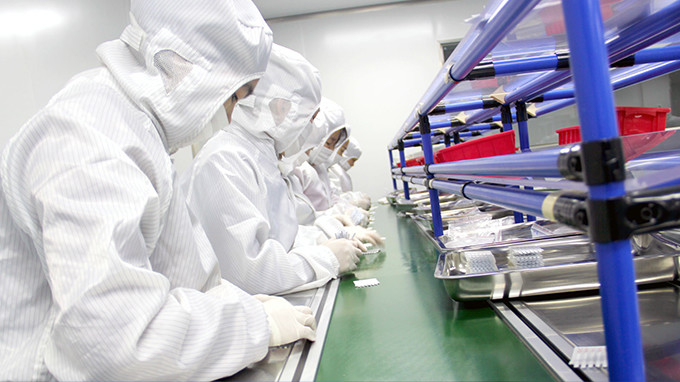 Shenzhen MIWU Industrial company with limited liability প্রস্তুতকারকের উত্পাদন লাইন